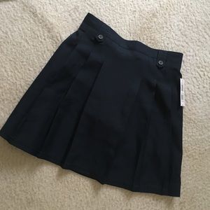 Girl  navy unform skirt skort